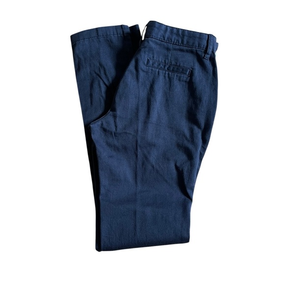 Old Navy Slim Fit Navy Blue Stretch Skinny Pants Size 14 Girls Adjustable Waist - Picture 12 of 12